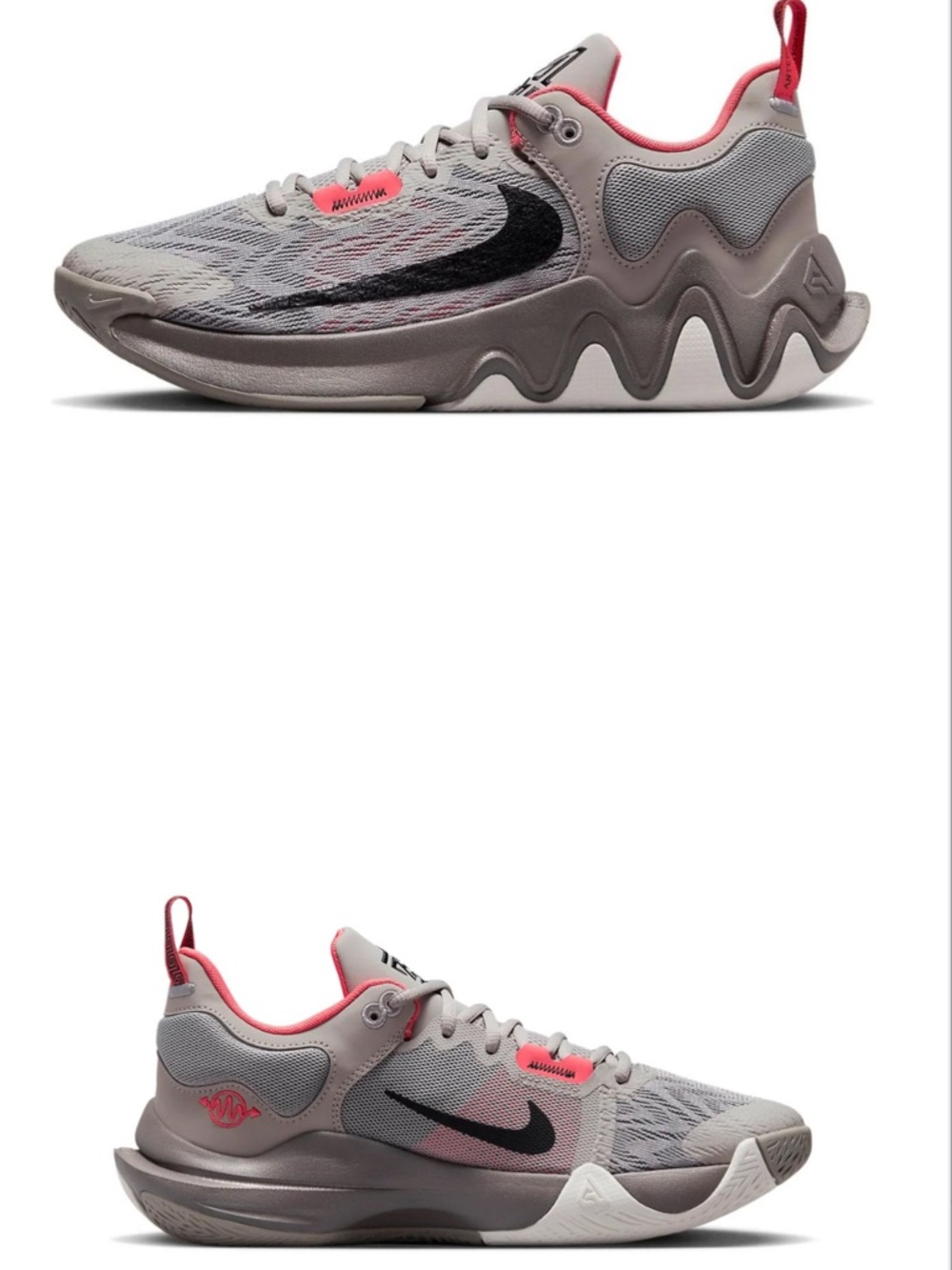 🏀 Nike - Giannis Immortality 2 'Cobblestone' size 9.5, like new baskeball shoes
